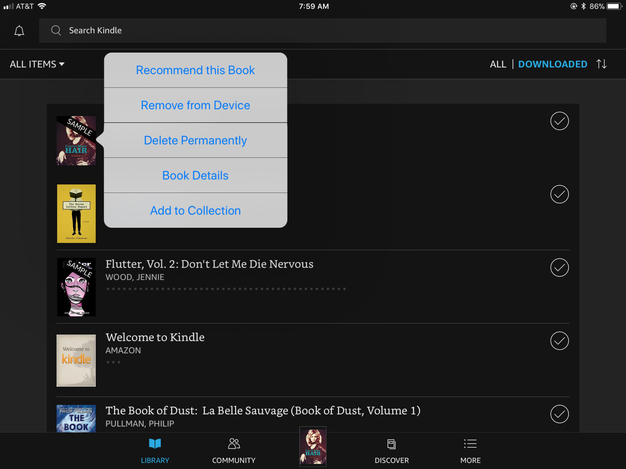 How to Delete Books from Your Kindle