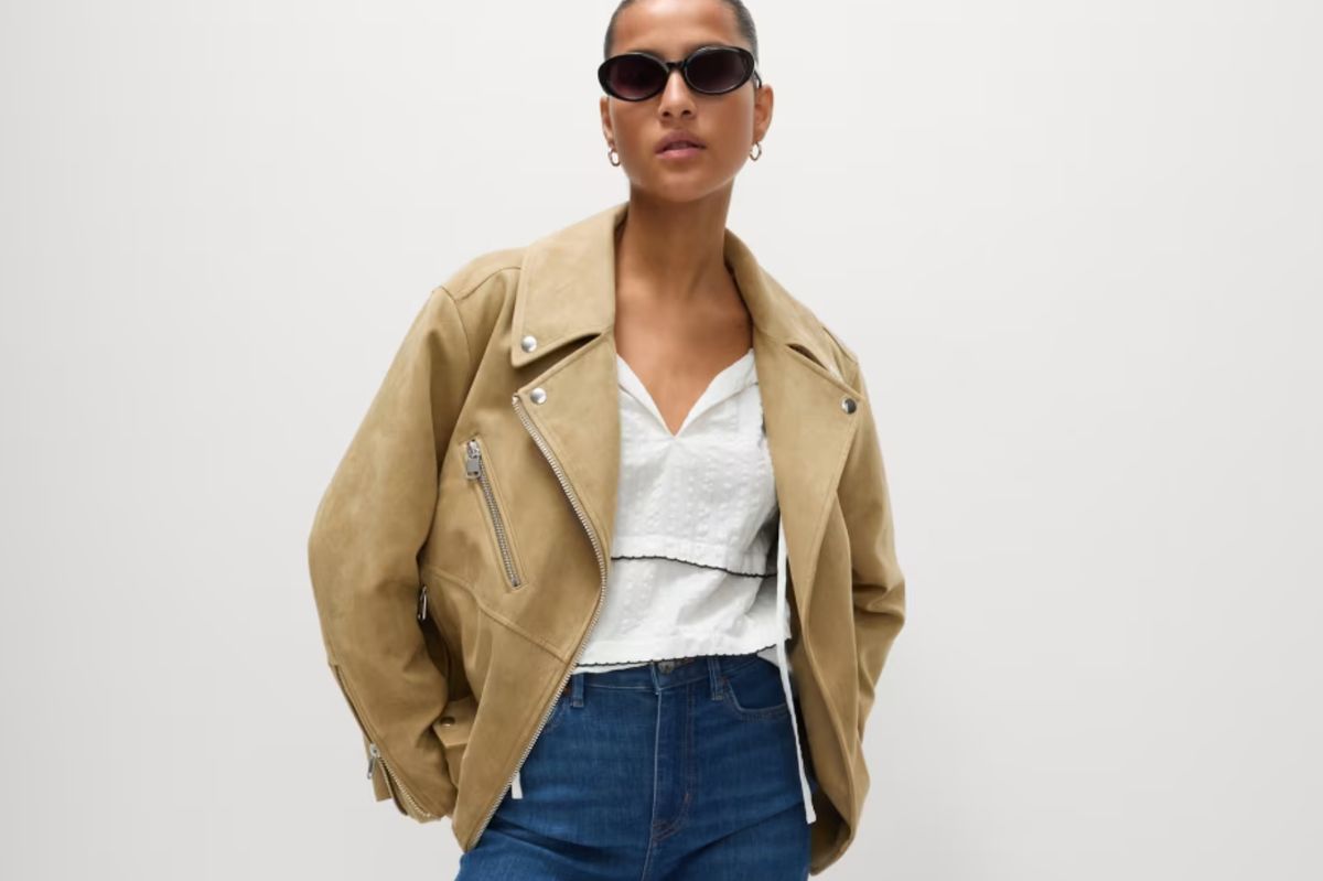 Marks and Spencer Faux Suede Jacket