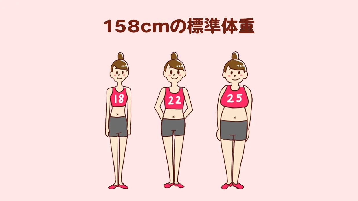 158Cmは何キロが一番細見え？標準・美容体重の差と綺麗の基準値