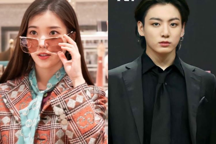 Jungkook and Lee Ji Eun