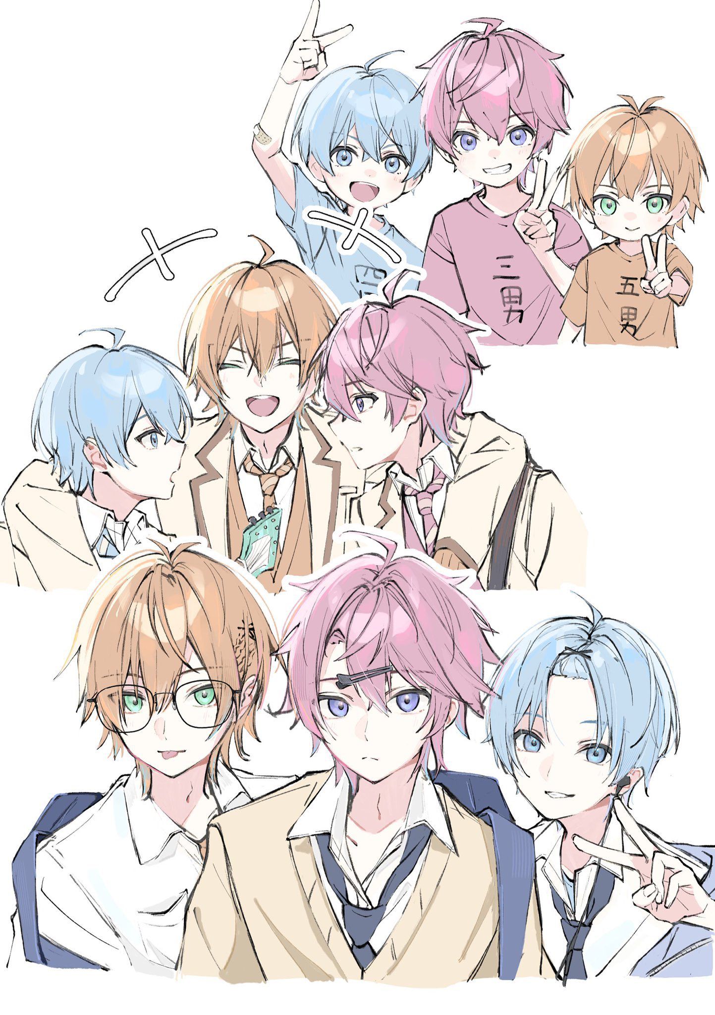 すとぷりイラスト公式絵師一覧と規約の真相！保存やトレス徹底検証