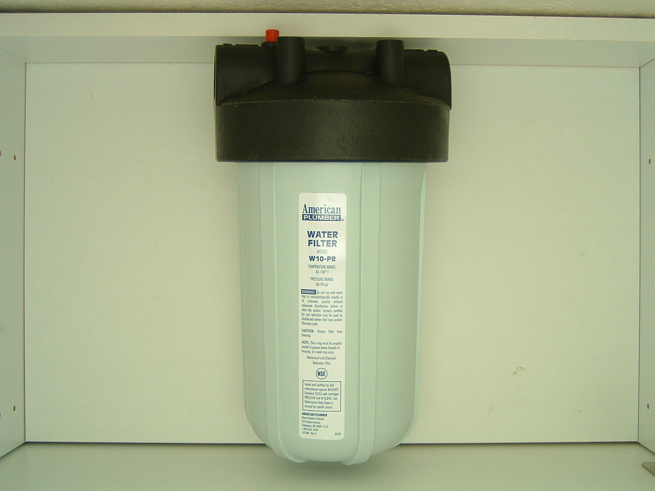 American Plumber W10Pr Heavy Duty Water Filter Housing