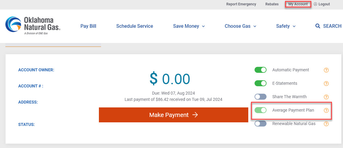 Ong Oklahoma Pay Bill