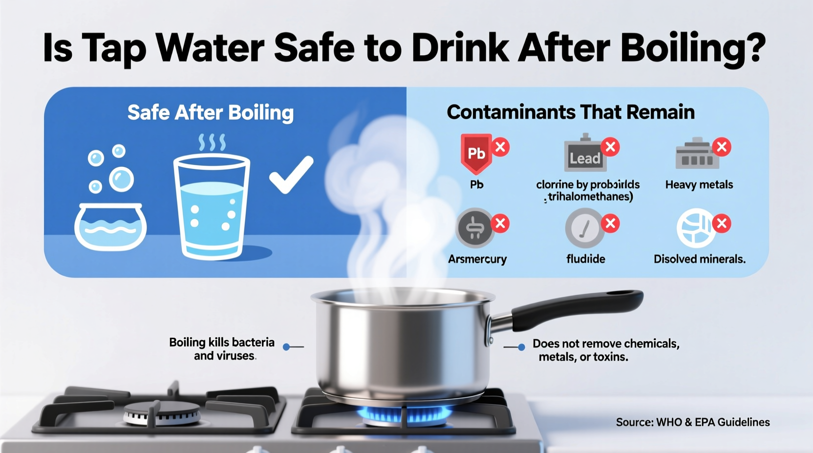 Does Boiling Water Make It Safer to Drink