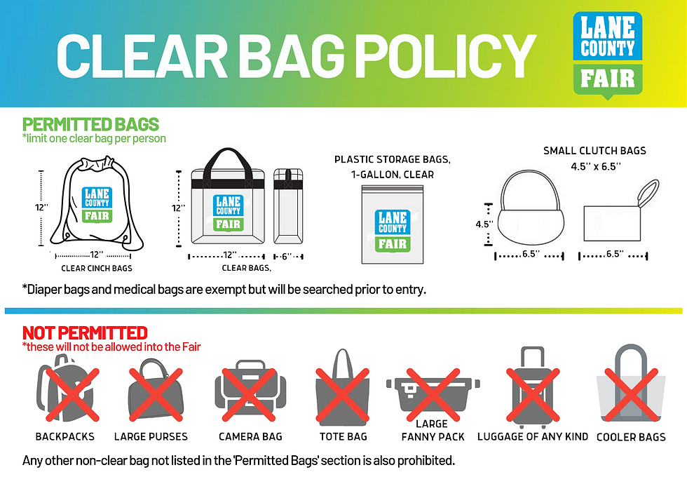 Bag Policy Az State Fair