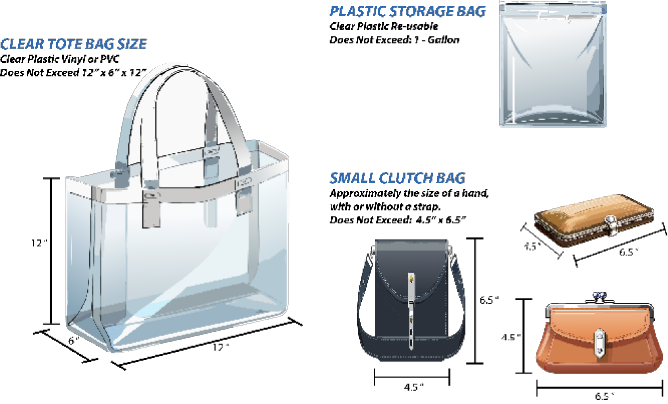Sun Bowl Clear Bag Policy