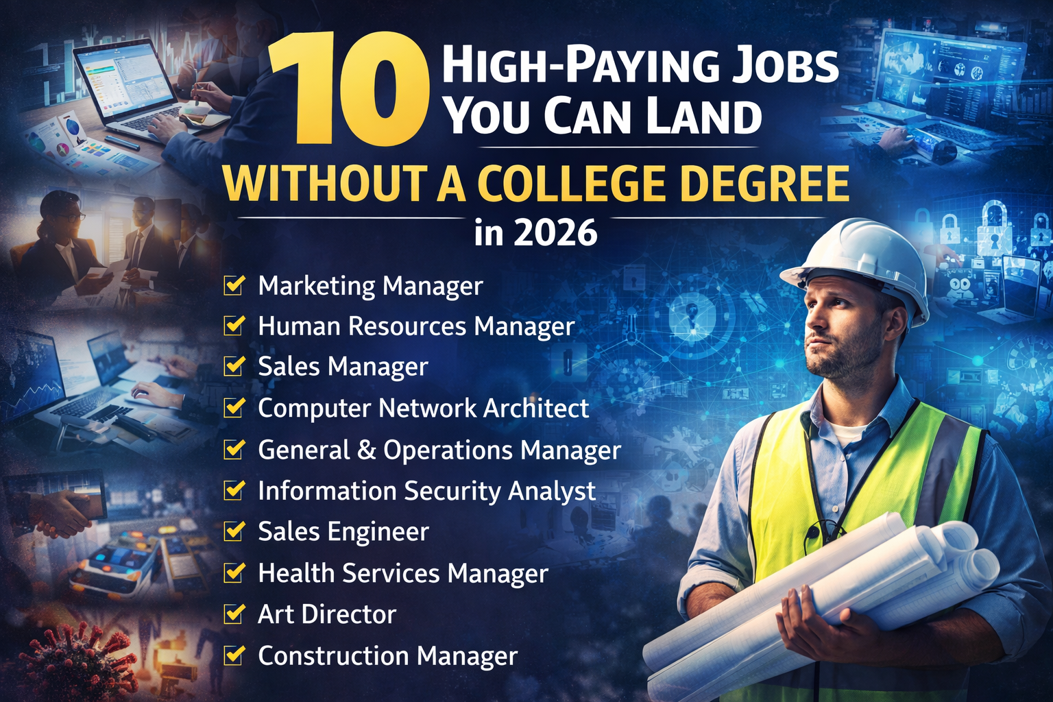 Jobs That Make 6 Figures Without a Degree