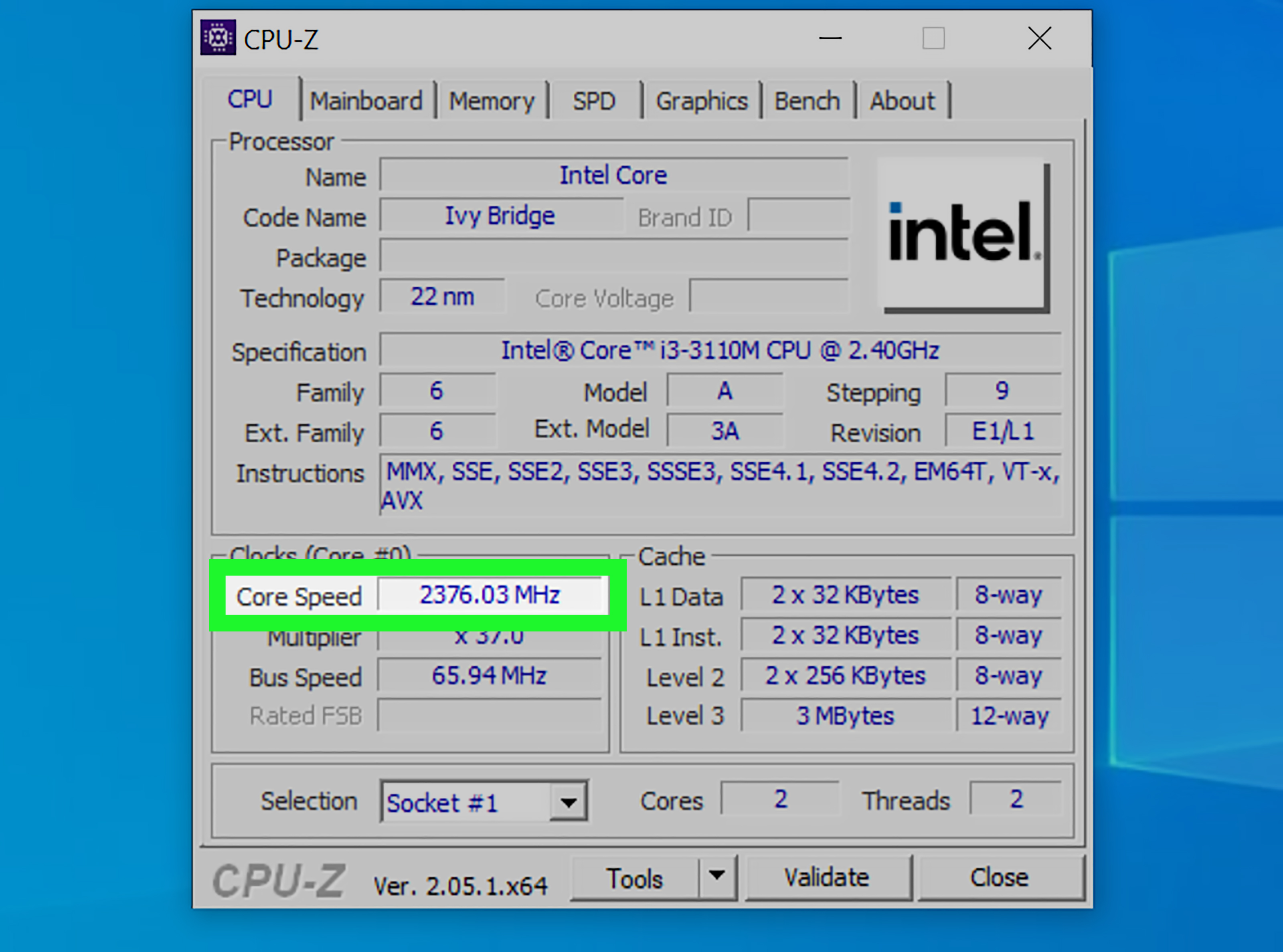 Pc Processor Speed