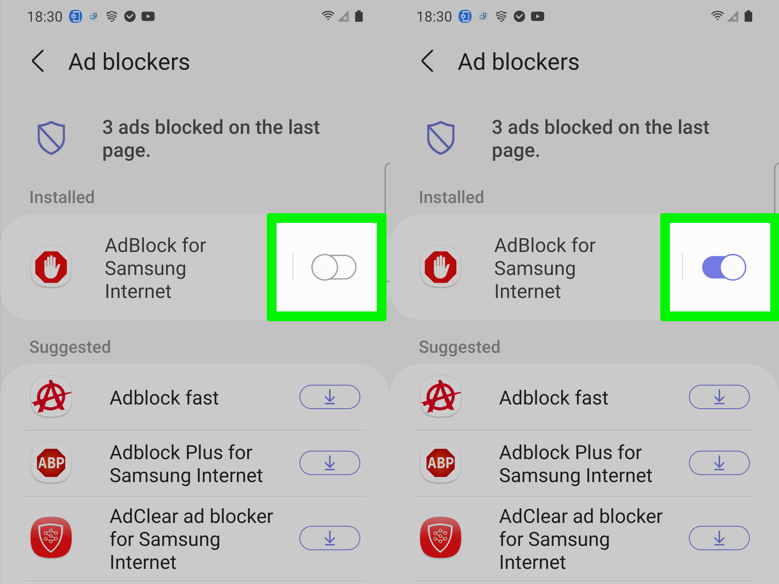 How to Disable Adblock Android