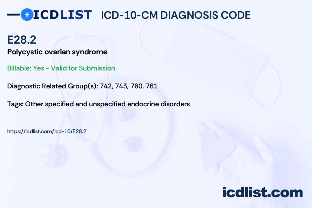 Icd 10 Code for Polycystic Ovary Syndrome