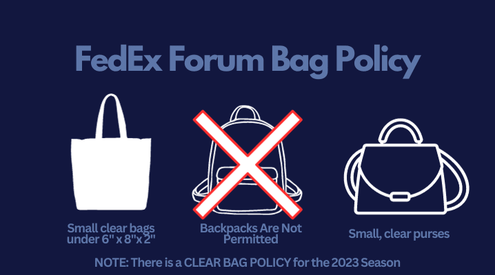 Fedex Forum Clear Bag Policy