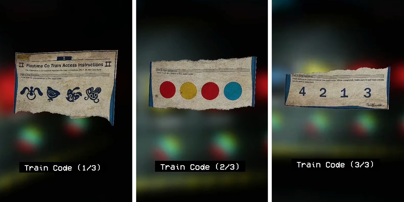 Poppy Playtime Chapter 2 Train Codes