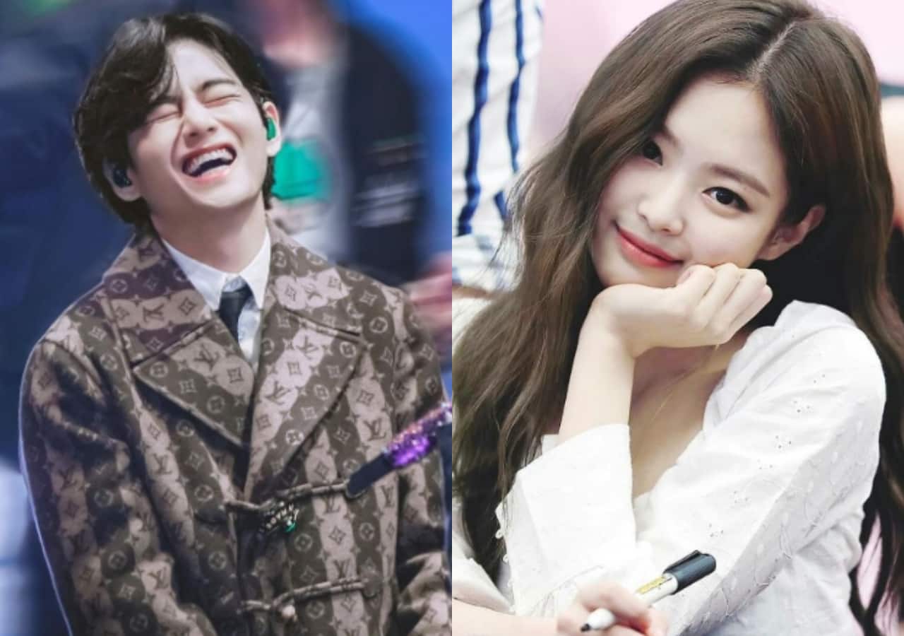 Kim Jennie and Kim Taehyung