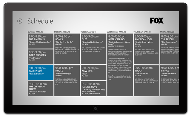 Fox Tv Schedule Tomorrow