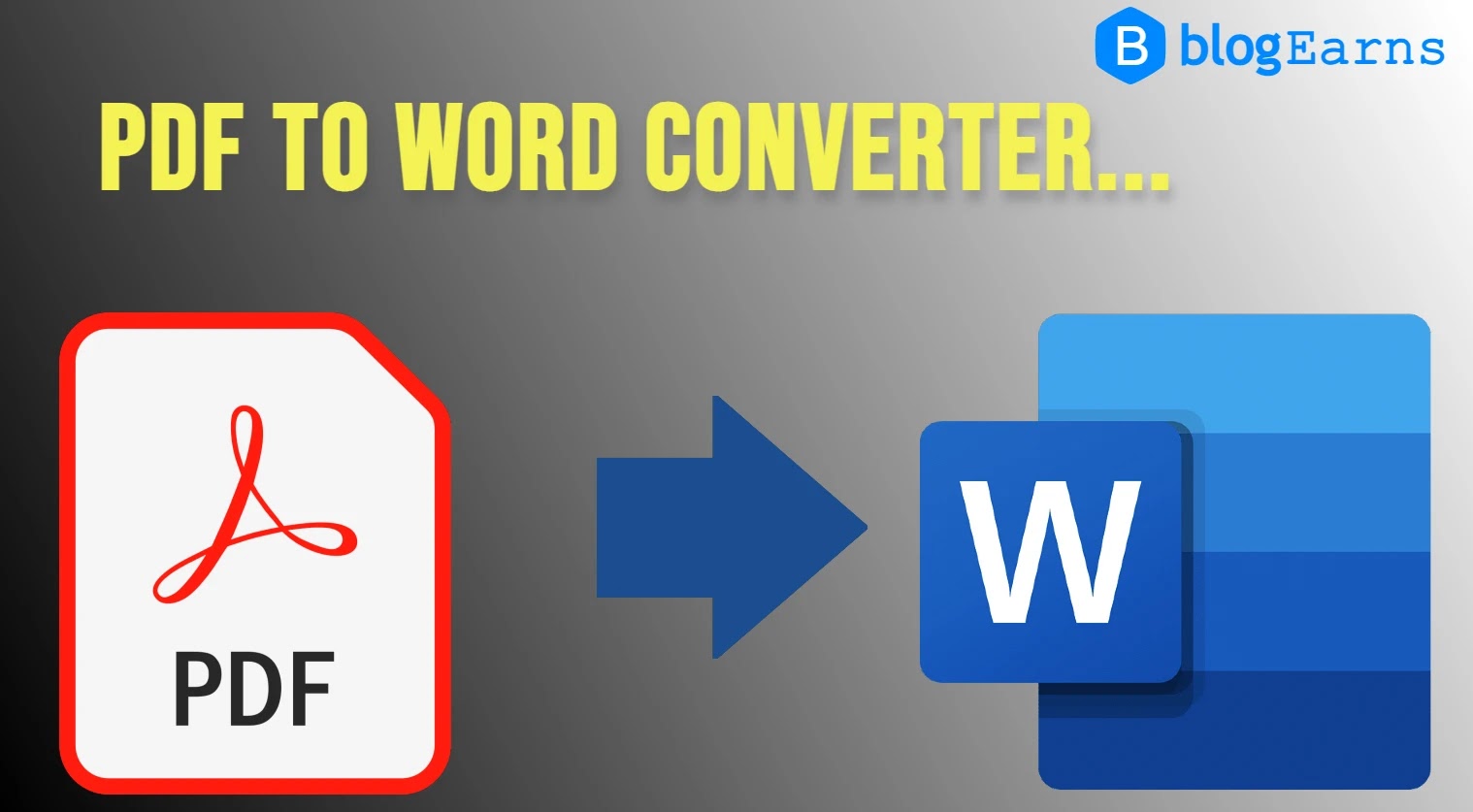 How Convert Pdf to Word
