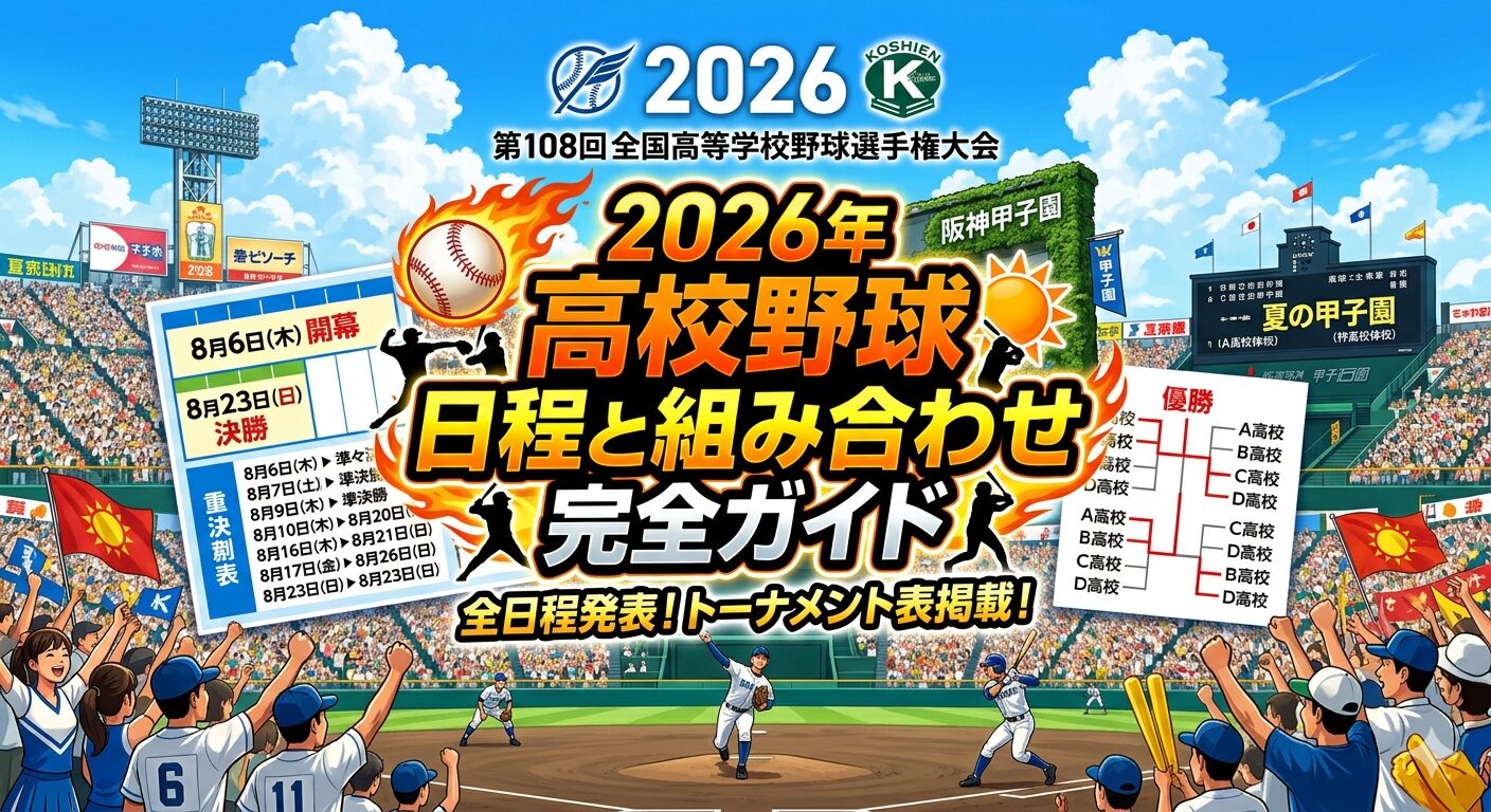 2026年夏の衝撃――白球の聖地が挑む「伝統」と「過酷な現実」の超克、熱狂の裏側で何が起きているのか