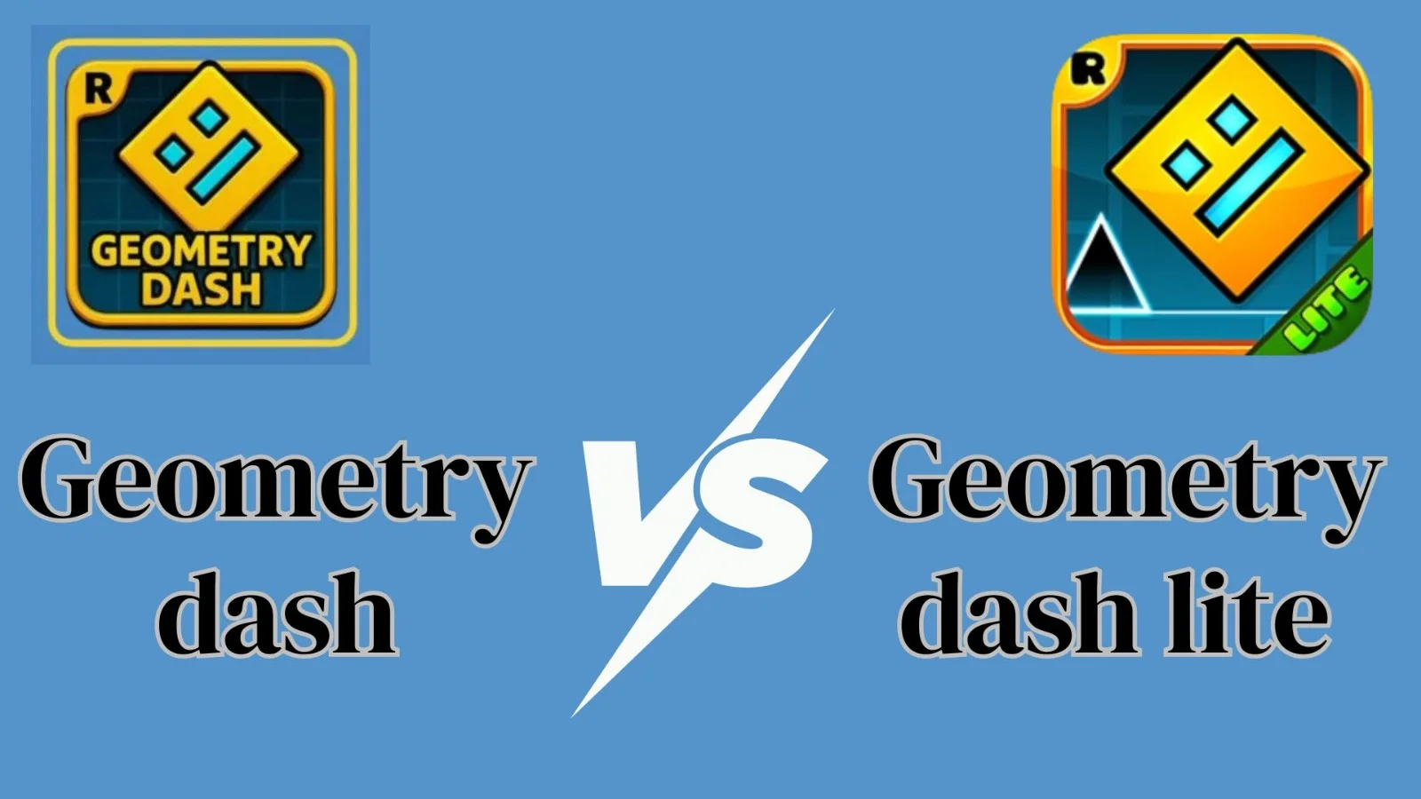 What's the Difference Between Geometry Dash and Geometry Dash Lite