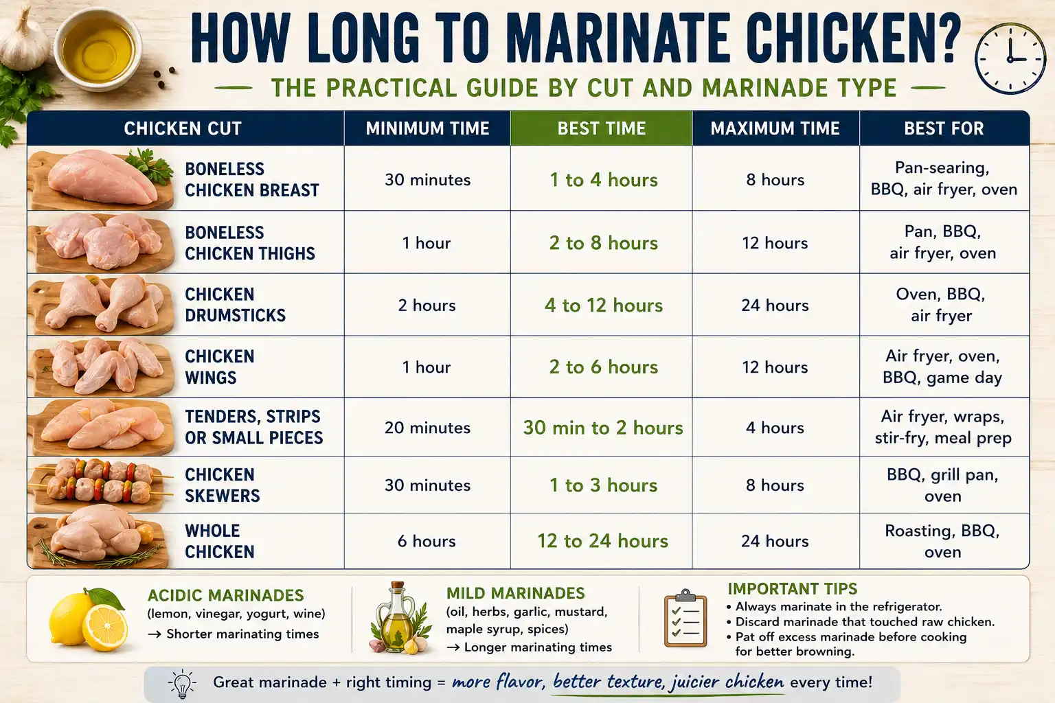 How Long Do You Marinade Chicken