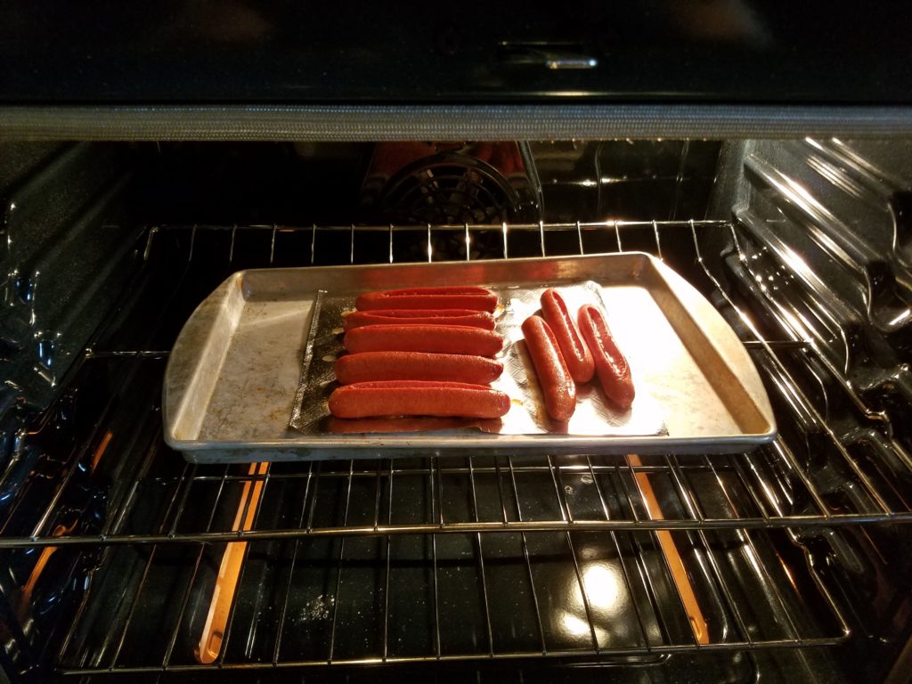 Broiling Hot Dogs in Oven