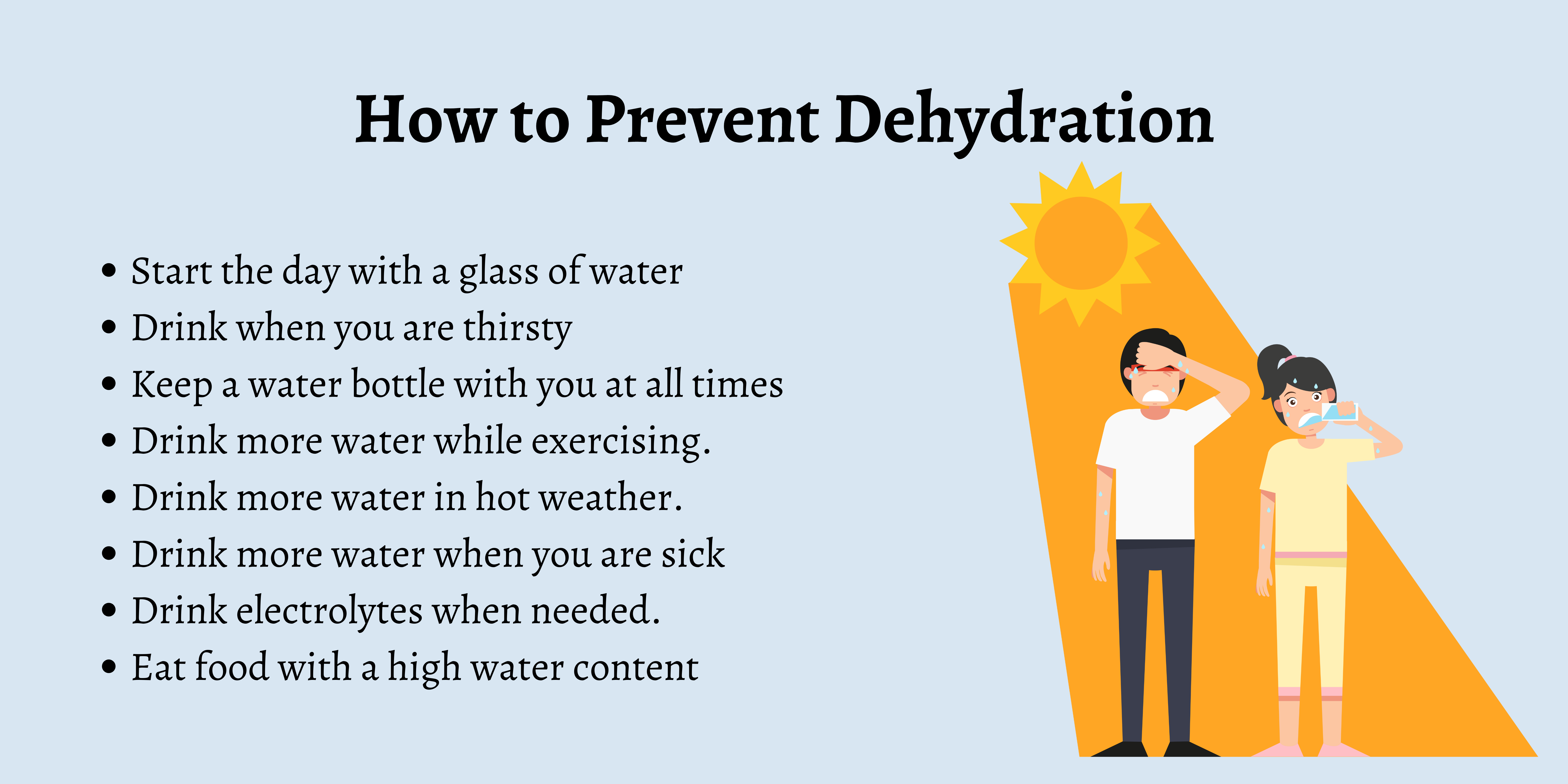 How to Not Be Dehydrated