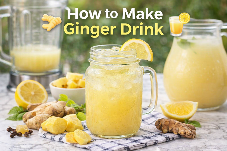 How to Make a Ginger Drink