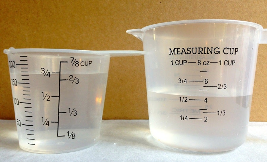 How Much Is a Half Cup of Water