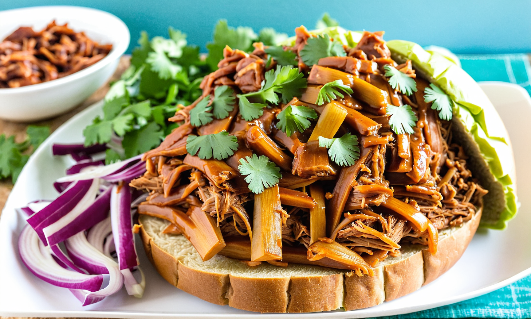 Vegan Pulled Pork Jackfruit
