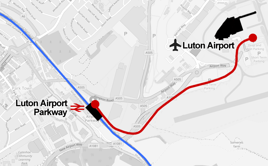 How to Get to Luton Airport Train