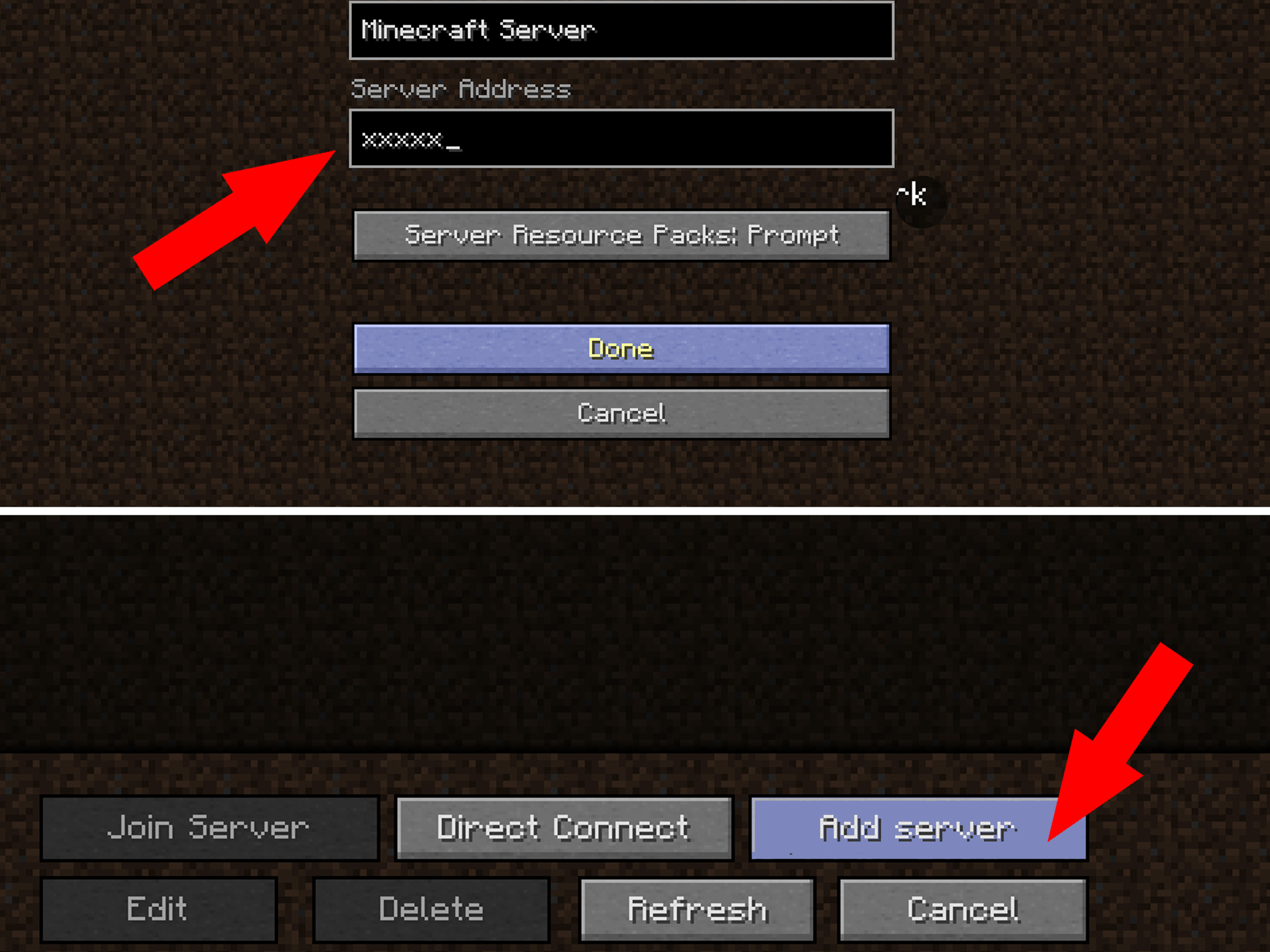 Minecrfat Java Servers