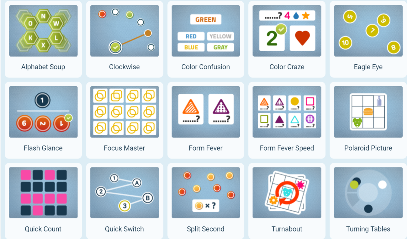 Brain Workout Games Online