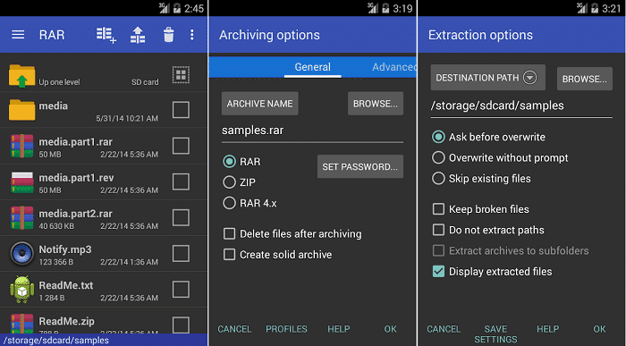 How to Extract Rar Files on Android