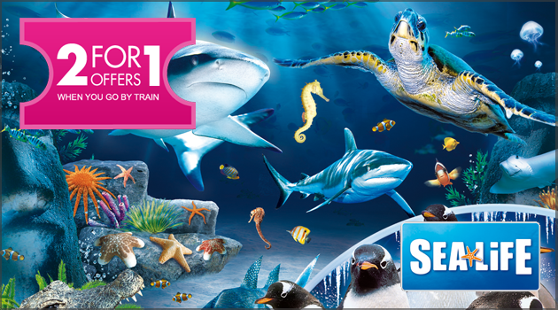 Sea Life London 2 for 1