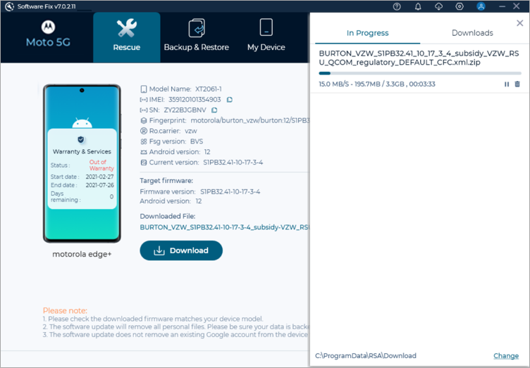 Motorola Software Update Android 15 Download