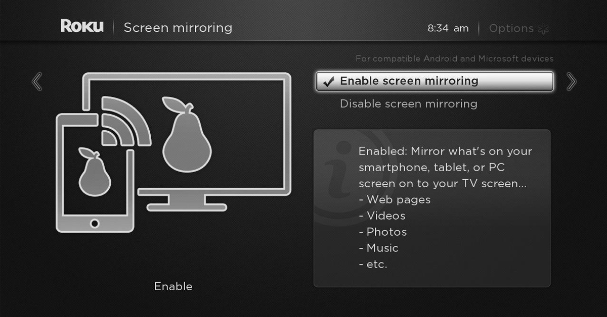 Can I Screen Mirror with Roku