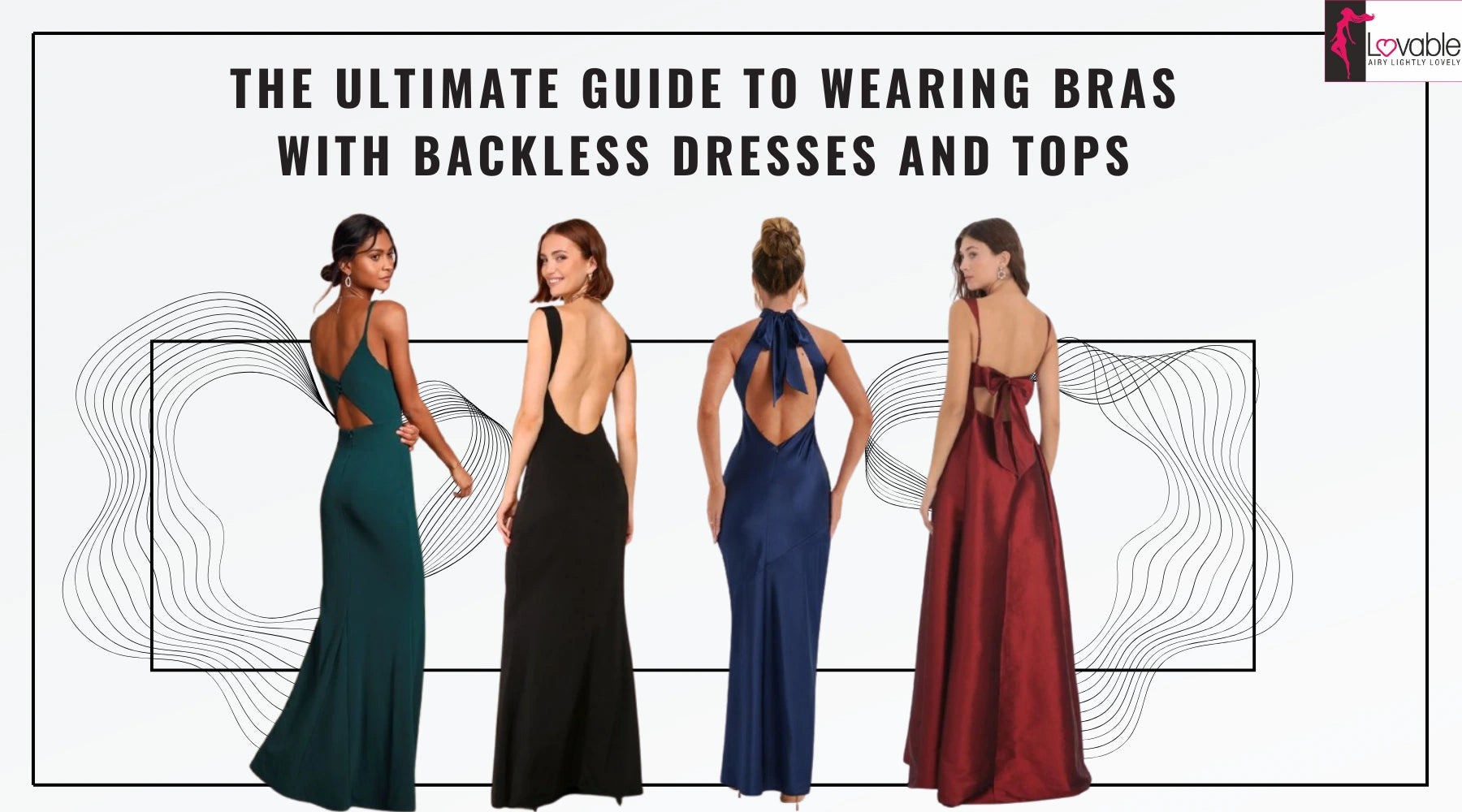 Bras to Wear with Backless Dress