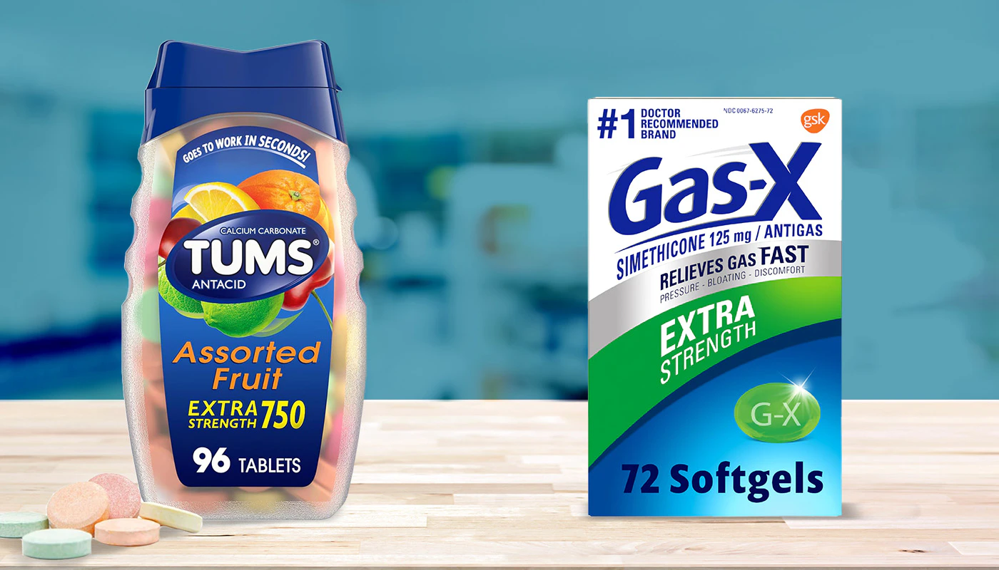 Can I Take Tums and Gas X Together