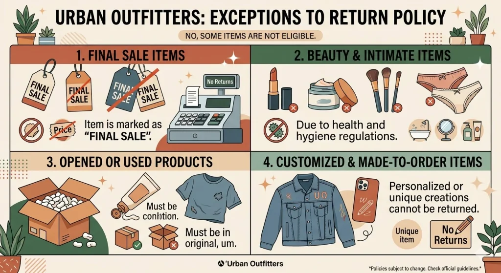 Urban Outfitters Return Policy: What You Can't Return Might Surprise You