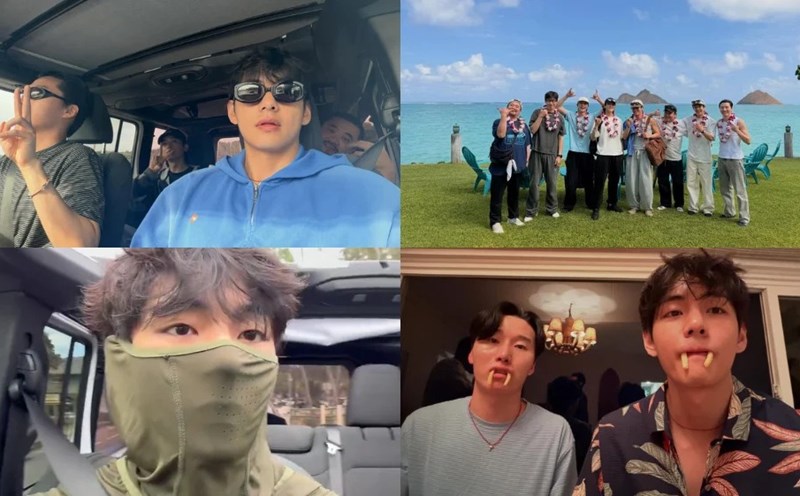Bts v on Vacation 2026