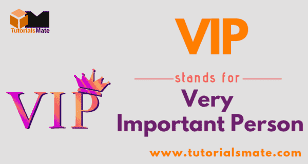Vip What Does It Stand For
