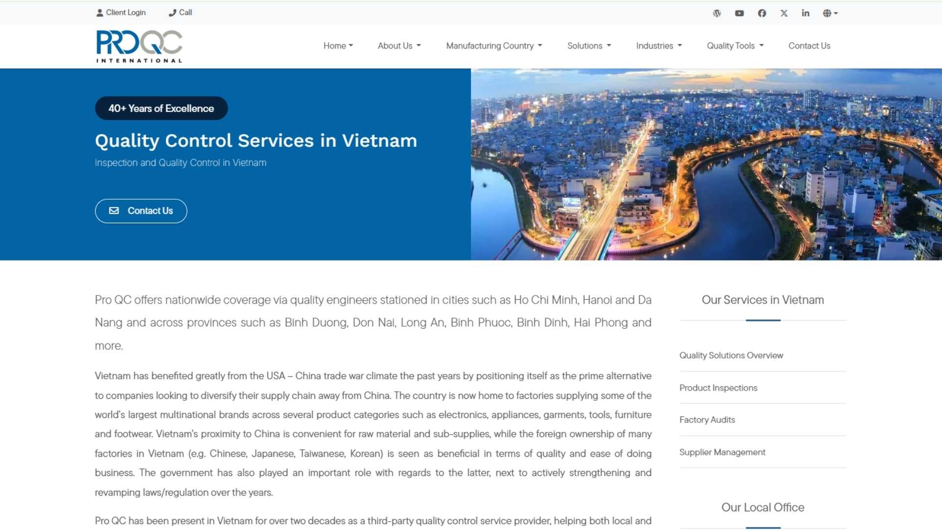 Top Supplier Audit Services in Vietnam