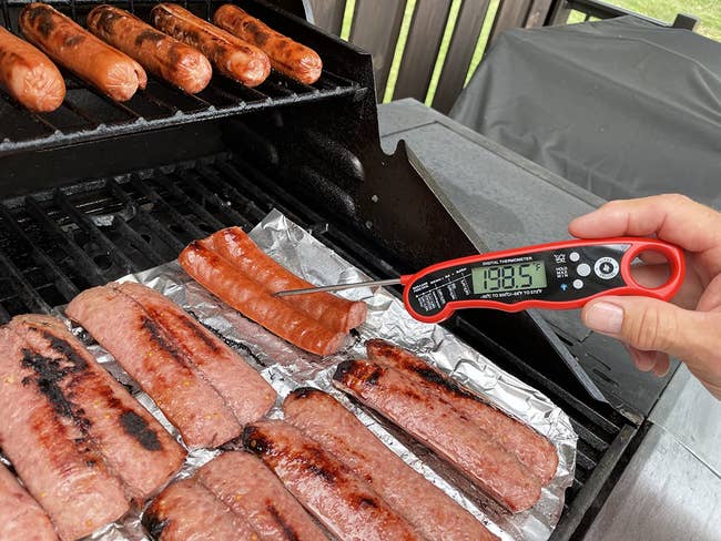 Grill Temp for Sausage