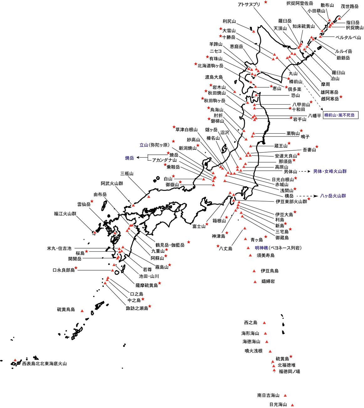 日本の活火山111の真実と2026年最新警戒レベル｜死火山が消えた訳