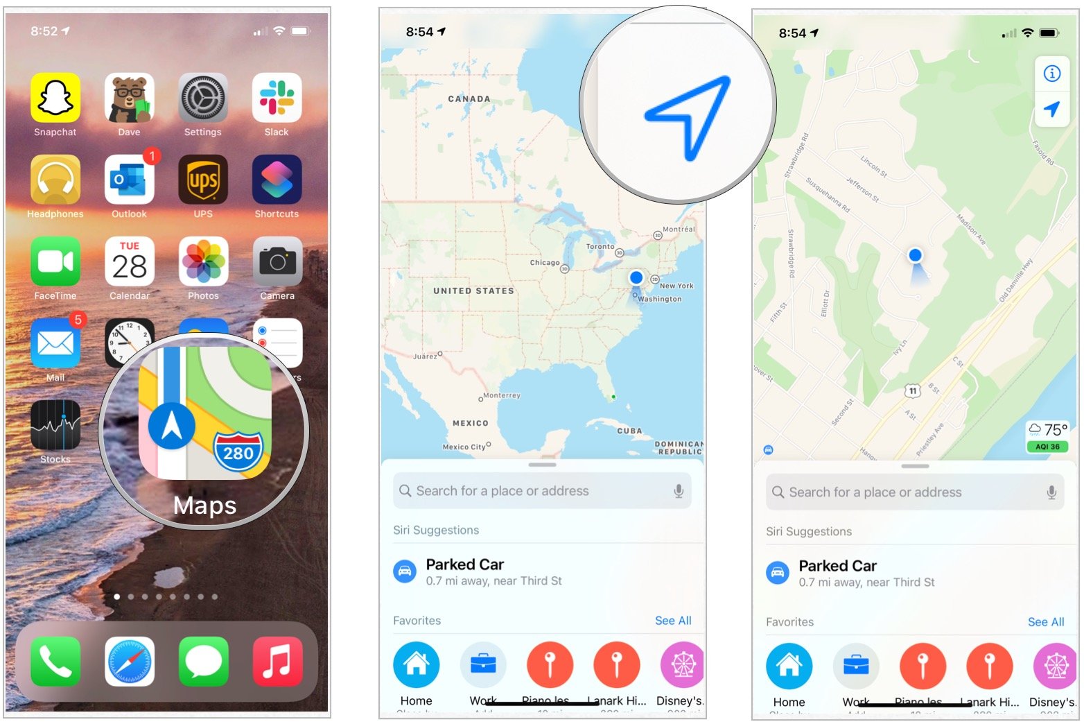 How to Find a Location of an Iphone