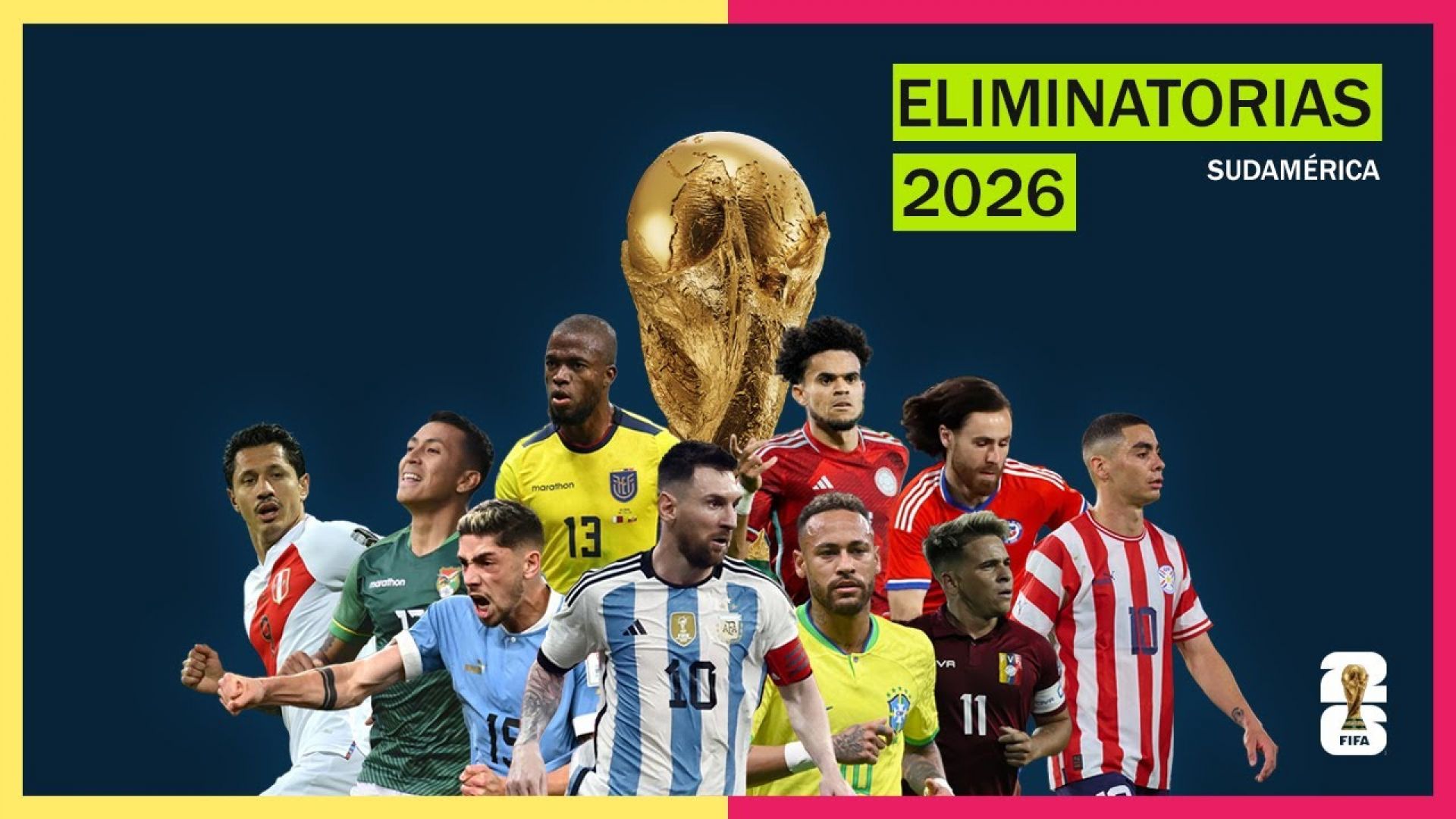 Goleadores Eliminatorias Sudamericanas 2026