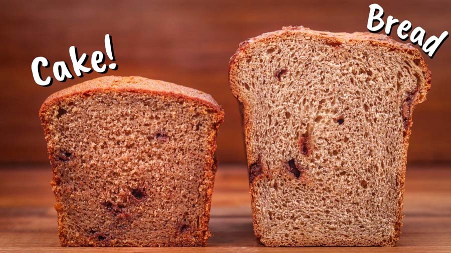 What Is the Difference Between Cake and Bread