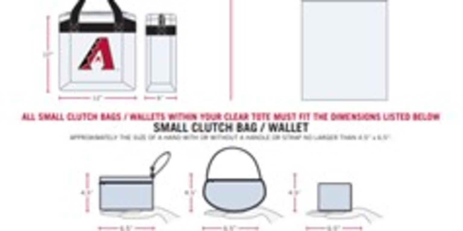 Chase Field Bag Policy 2018