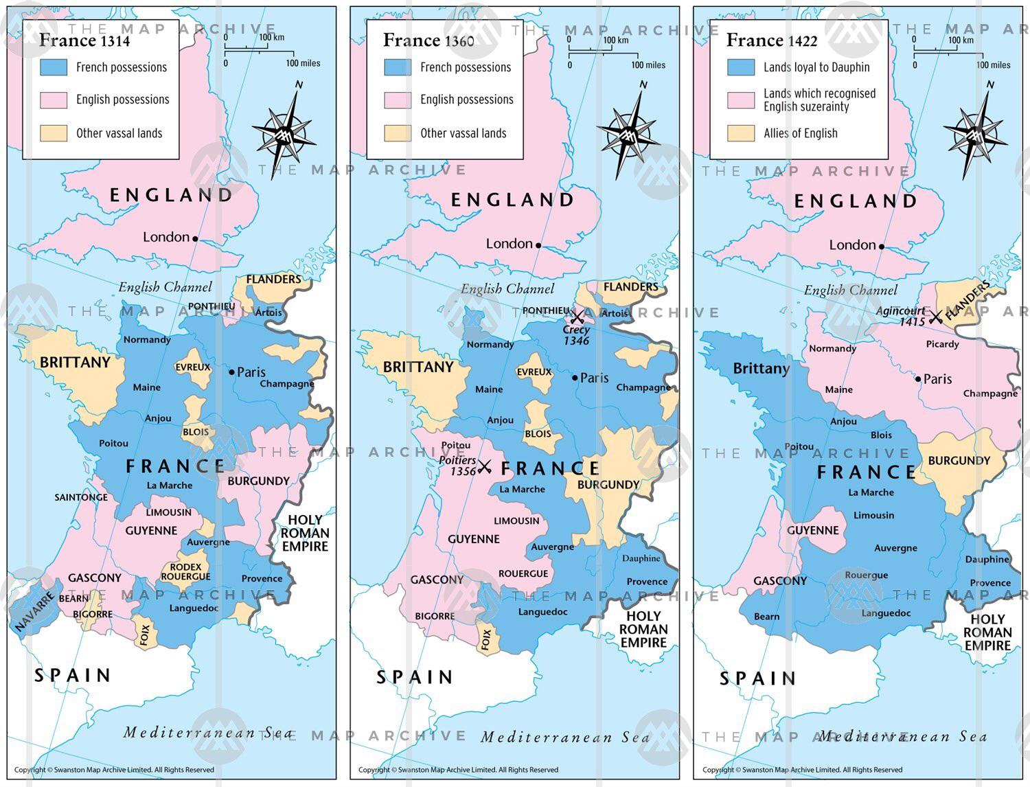 England in France