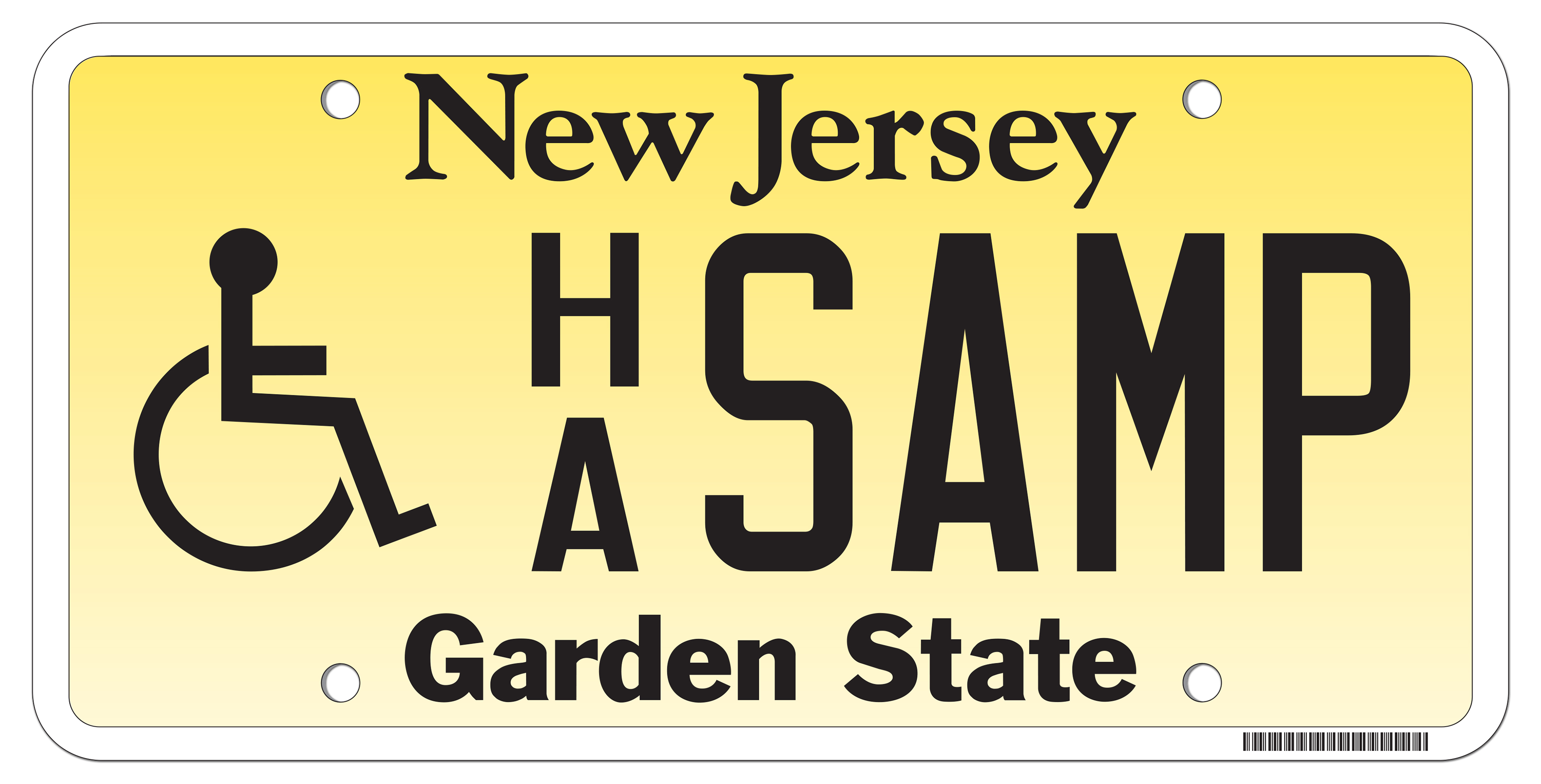 Application for Handicap Placard Nj