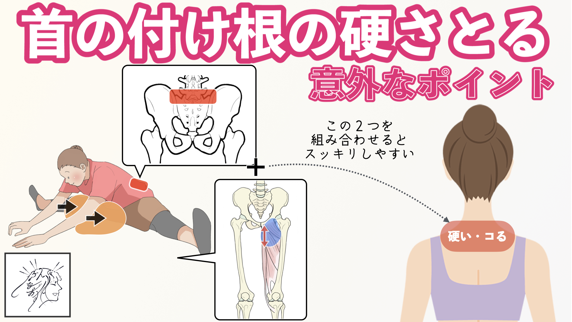 首の付け根の痛みを1分で解消！原因別即効ストレッチとNg対処法