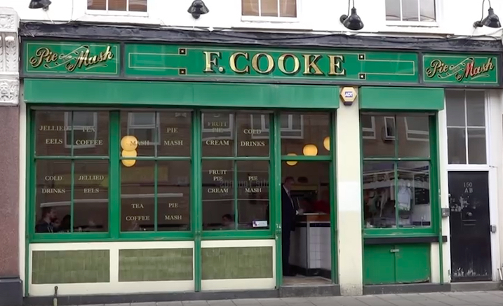 F Cooke Pie and Mash Hoxton